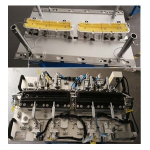 汽車塑料尾燈振動摩擦焊接機模具